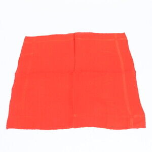 Chanel Silk Red Scarf/Muffler - Brand Name Women's